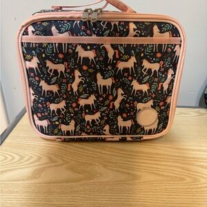 Unicorn Fields Print Lunch Bag